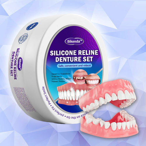 Bikendaโข Silicone Reline Denture Set๏ผ๐ฅ๐๐ข๐ฆ๐ข๐ญ๐๐ ๐ญ๐ข๐ฆ๐ ๐๐ข๐ฌ๐๐จ๐ฎ๐ง๐ญ ๐๐๐ฌ๐ญ ๐๐ ๐ฆ๐ข๐ง๐ฎ๐ญ๐๐ฌ๐ฅ)๐