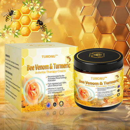 Turonu™ Bee Venom&Turmeric Arthritis Therapy Cream(👩‍🔬Specializing in orthopedic conditions and joint pain)💨