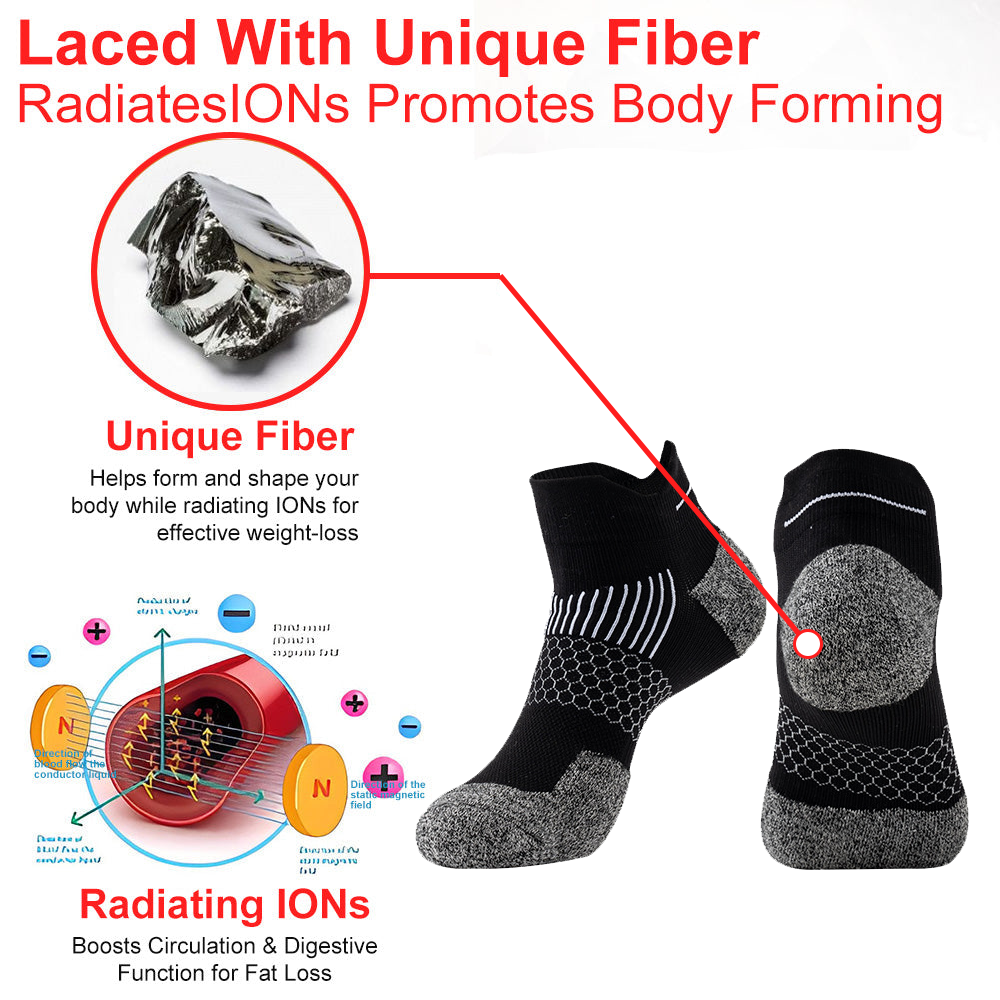 Baicloud Micro-vibration Massage Module Ionic Fiber Repair Socks 🧦【🔥Last day - 80% OFF🔥】