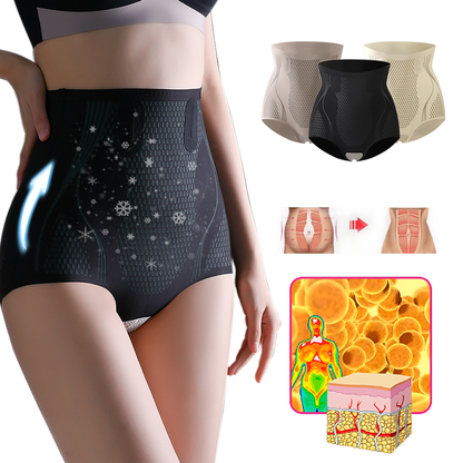 【Efficient and Healthy】 𝐁𝐚𝐢𝐜𝐥𝐨𝐮𝐝™ Fat Burning Ice Silk Ionic Fiber Shaping Shorts❄️